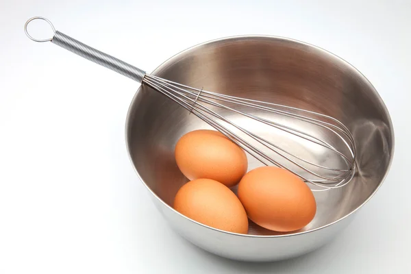 Batida ovos — Fotografia de Stock