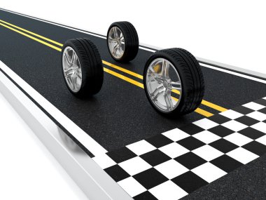 araba tekerlek yarış