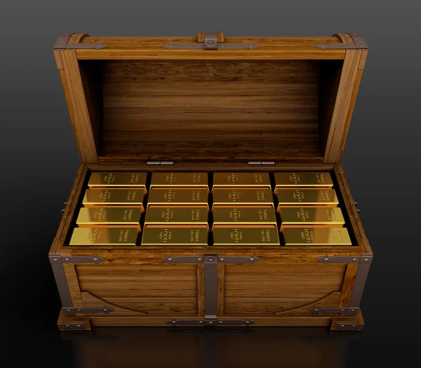 Treasure chest — Stock Photo, Image