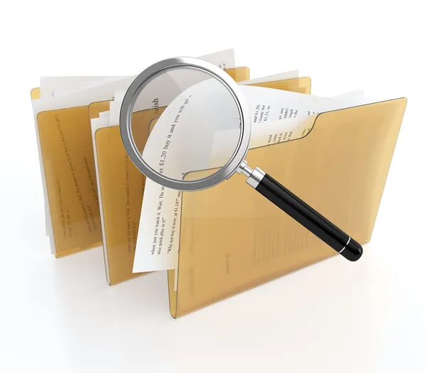 Files search — Stock Photo, Image