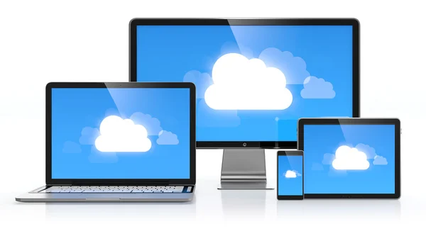 Cloud computing — Stock Photo, Image