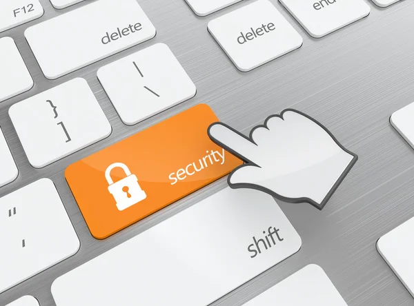Security button — Stock Photo, Image