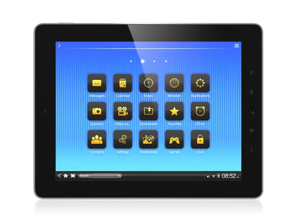 Computador Tablet — Fotografia de Stock