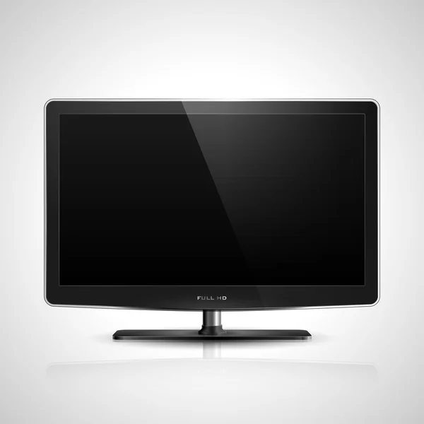 TV de alta definición — Vector de stock