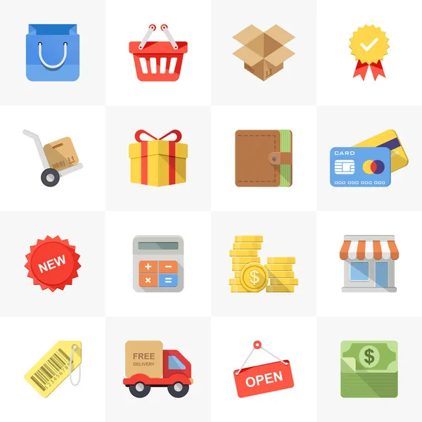 alışveriş simgeleri