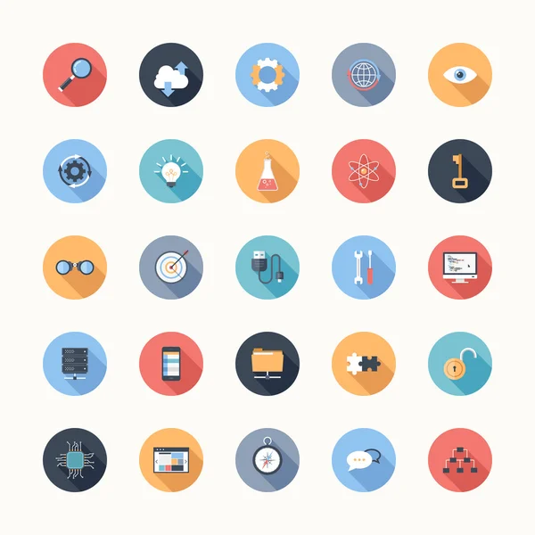 Seo icons — Stock Vector