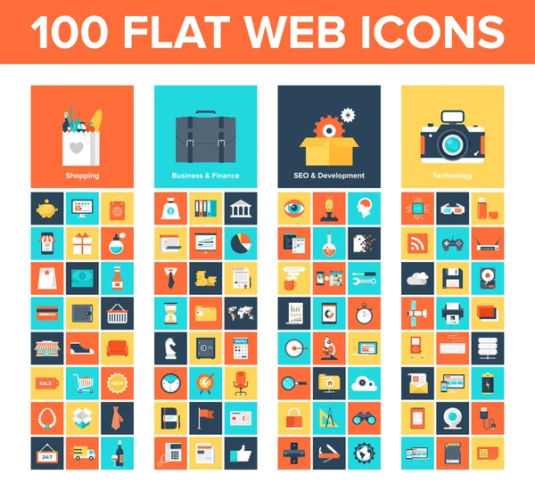 Iconos Web — Archivo Imágenes Vectoriales