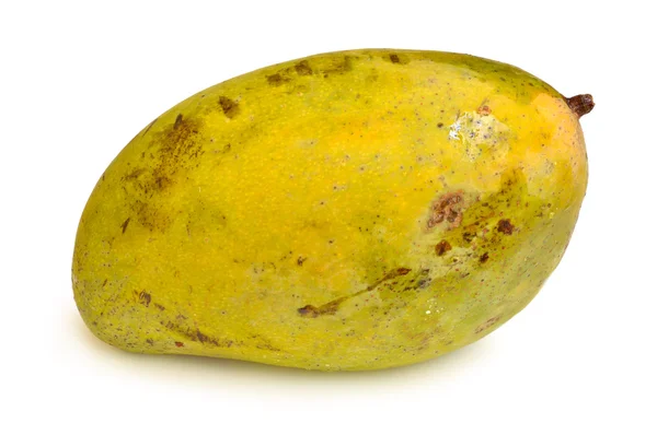 Thaise mango op een witte achtergrond — Stockfoto