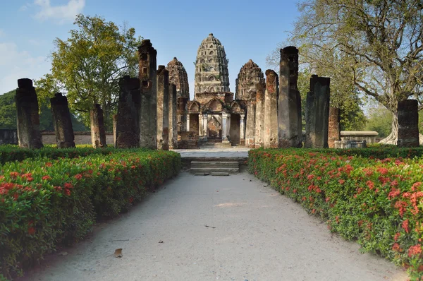 Wat Si Sawai dans le parc historique de Sukhothai — Photo