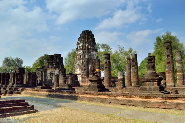 Wat phra phai luang v sukhothai historický park — Stock fotografie