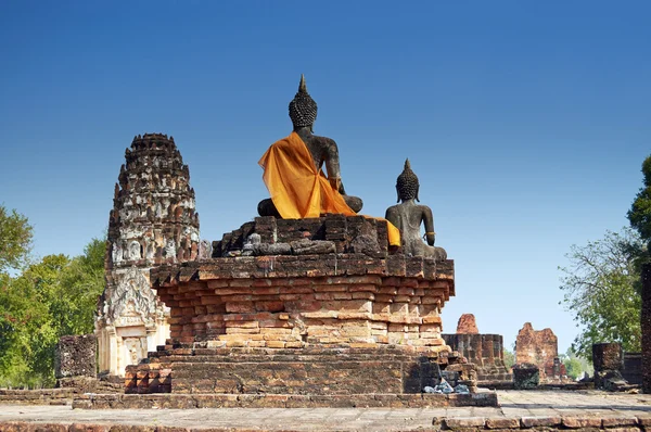 Wat phra phai luang v sukhothai historický park — Stock fotografie