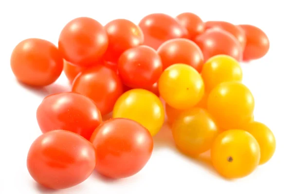 Многоцветные помидоры черри Стоковая Картинка