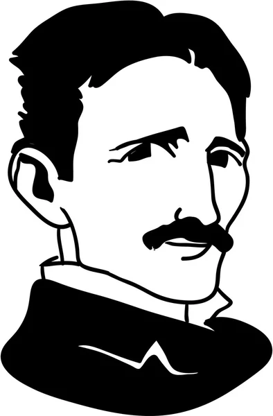 Nicola Tesla — Archivo Imágenes Vectoriales