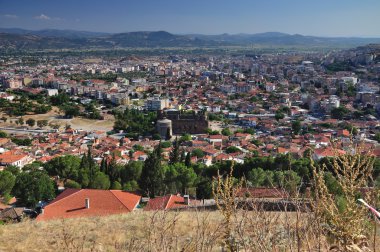 Şehir pergamon görünümü ile vurdu