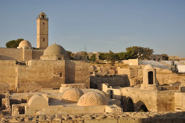 De citadel van aleppo, Syrië — Stockfoto