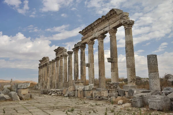 Ruinen von Apamea — Stockfoto