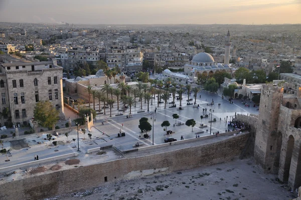 アレッポの城塞からの眺め — ストック写真