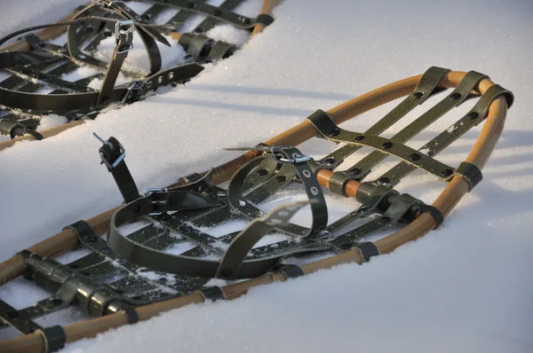 Traditional snowshoes — Stock fotografie