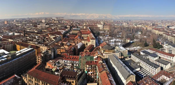 Panoramic view over Turin, Italy — Stock Photo, Image