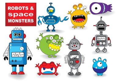 robotlar ve canavarlar