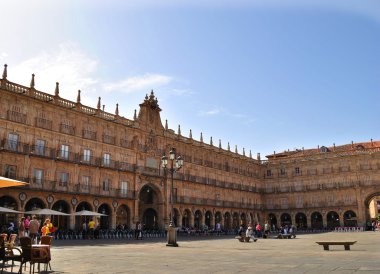Salamanca 'daki Plaza Mayor.