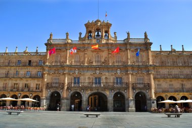 Town Hall of Salamanca clipart