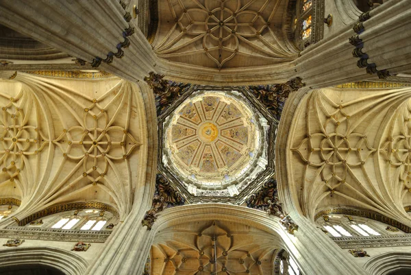 Interior de la Catedral de Salamanca — Foto de Stock