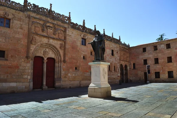 Školní dvůr Major (Salamanca) — Stock fotografie