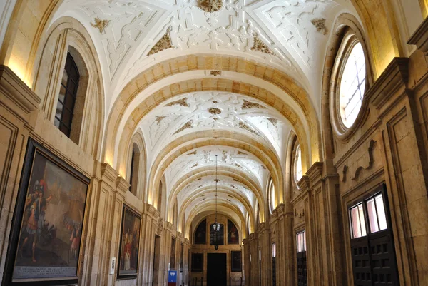 Interior of Pontifical University of Salamanca — Stock Photo, Image