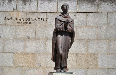 San Juan de la Cruz Avila (İspanya içinde heykeli)