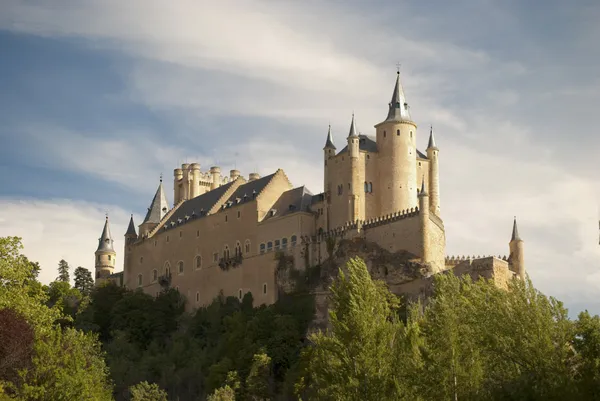 L'Alcazar di Segovia (Spagna) ) — Foto Stock