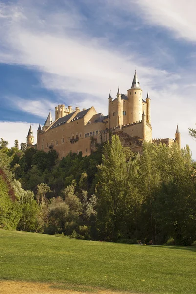 L'Alcazar di Segovia (Spagna) ) — Foto Stock