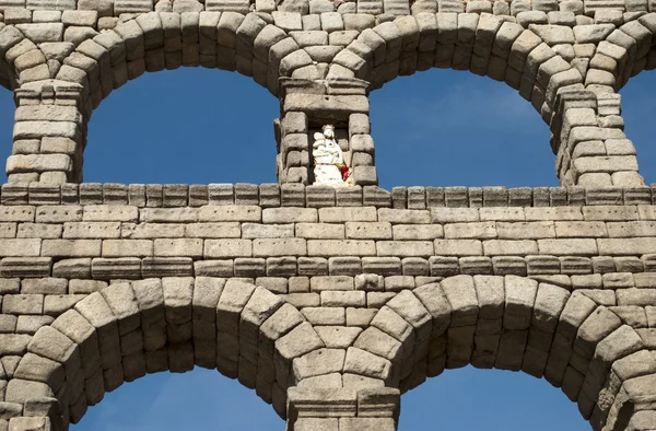 Akvedukten i Segovia (Spanien) — Stockfoto