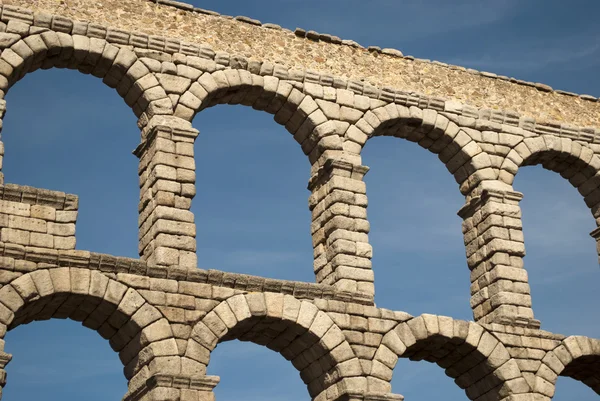 The Aqueduct of Segovia (Spain) — Stock Photo, Image