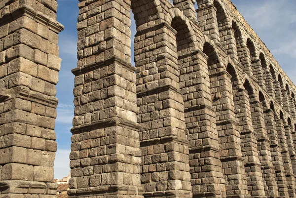 Akvedukten i Segovia (Spanien) — Stockfoto