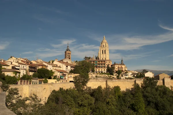 Vista del Segovia (España) ) — Foto de Stock