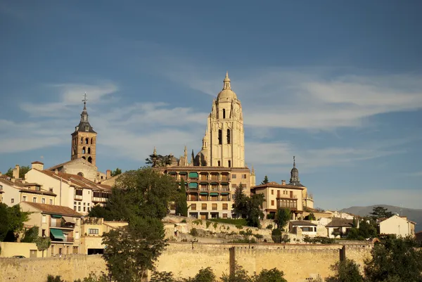 Vista del Segovia (España) ) — Foto de Stock