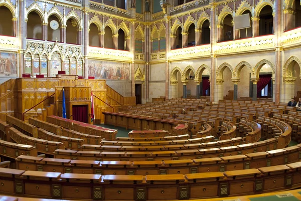 Parlament v Budapešti (Maďarsko) — Stock fotografie