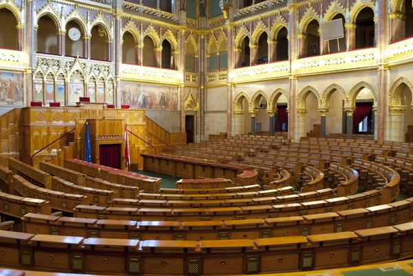 Parlament v Budapešti (Maďarsko) — Stock fotografie