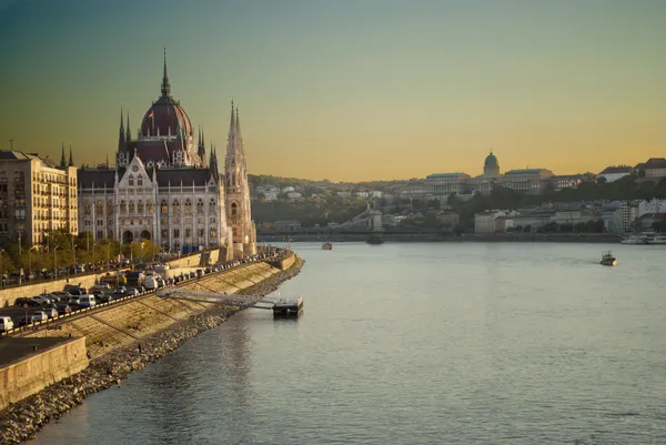 Budapest (Magyarország parlamentje) Stock Fotó