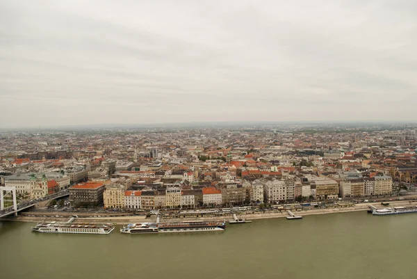 Flygfoto över Budapest (Ungern) — Stockfoto