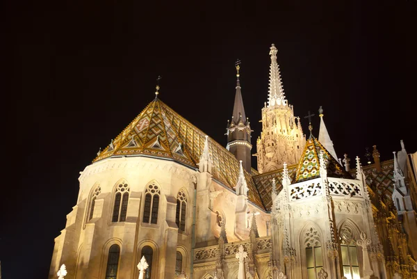 Matthias kyrkan i Budapest (Ungern) — Stockfoto