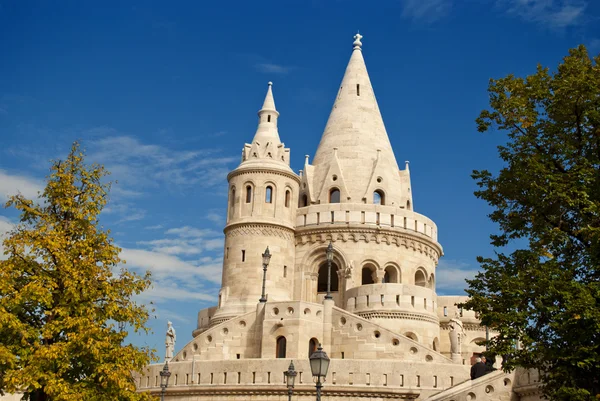 Bastião dos Pescadores em Budapeste (Hungria ) — Fotografia de Stock