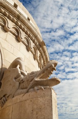 Fisherman Bastion in Budapest (Hungary) clipart