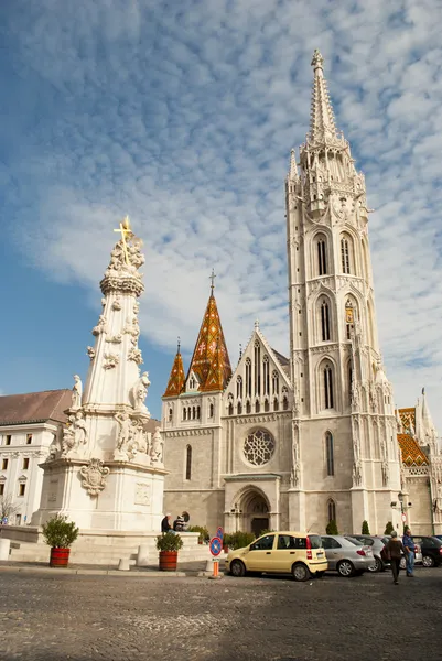Matthias kerk in Boedapest (Hongarije) — Stockfoto