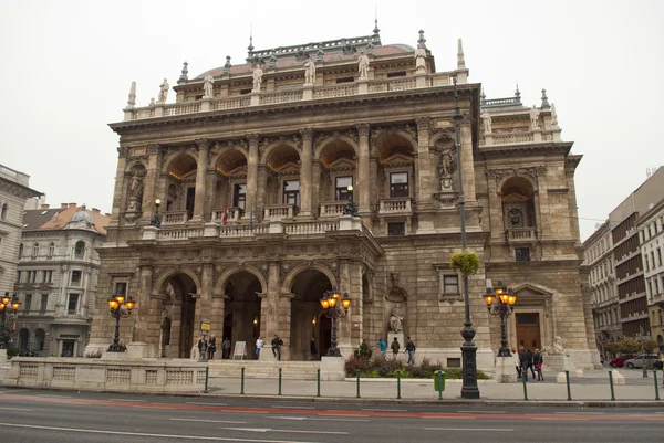 Maďarská státní opera v Budapešti — Stock fotografie