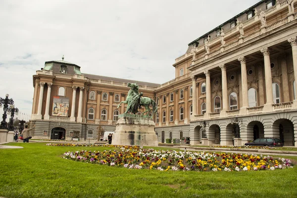 Buda castle in Budapest (Hungary) — Stock Photo, Image