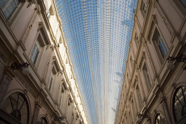 Saint Hubert Galery in Brussels (Belgium) — Stock Photo, Image