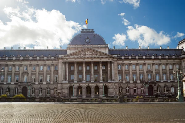 Der königliche Palast im Zentrum von Brüssel — Stockfoto