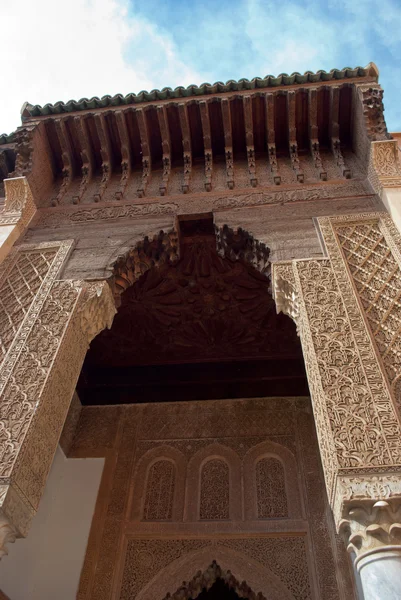 Groby saadiens w Marrakeszu. Maroko. — Zdjęcie stockowe